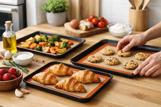 Tapis de cuisson silicone réutilisable au quotidien