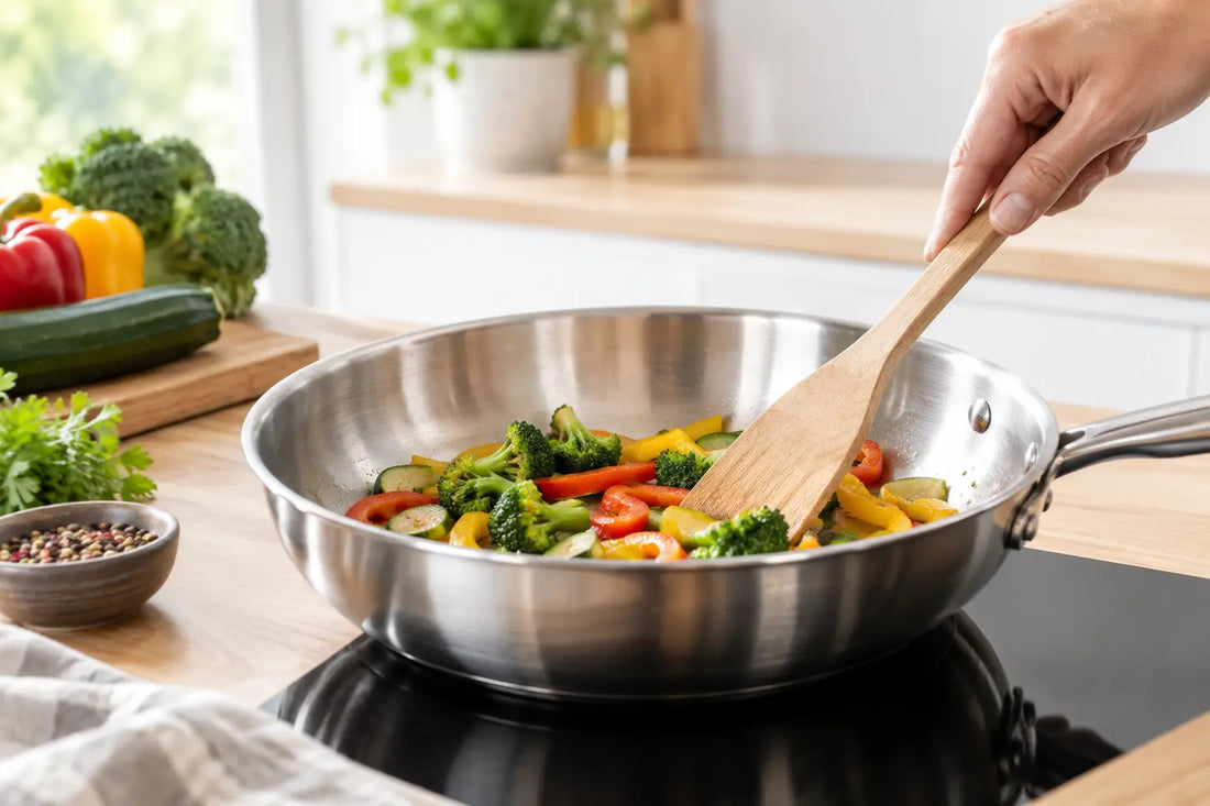 Comment éviter les aliments collés en inox