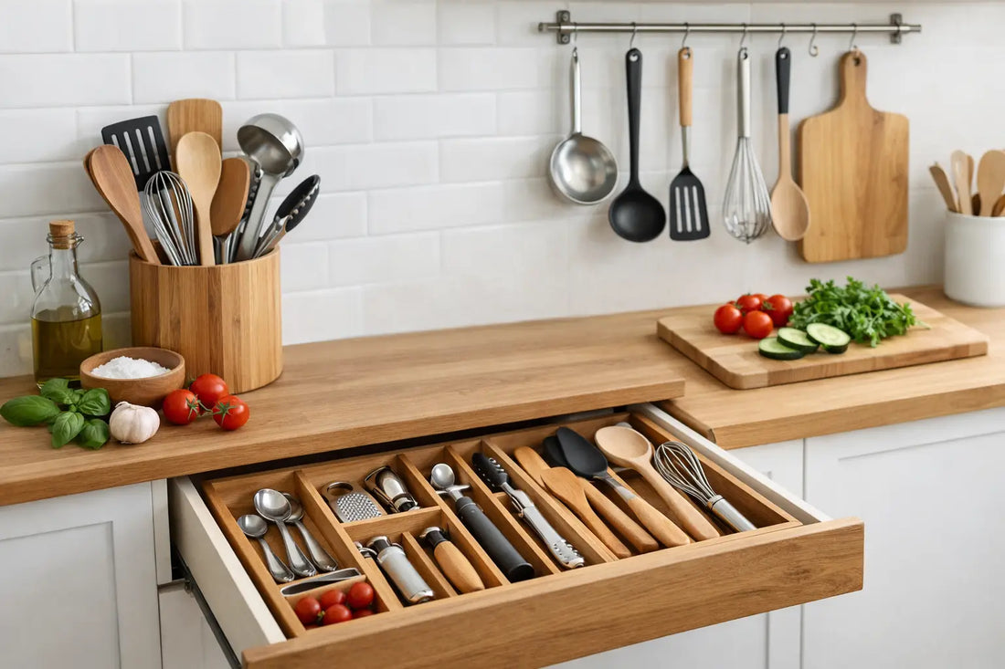 Comment ranger ses ustensiles de cuisine facilement