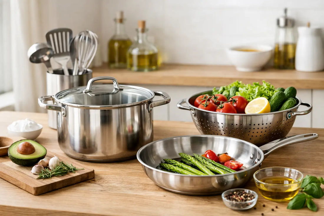Pourquoi choisir l’acier inoxydable en cuisine ?
