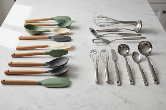 Silicone ou métal : quel matériau choisir pour vos ustensiles de cuisine ?